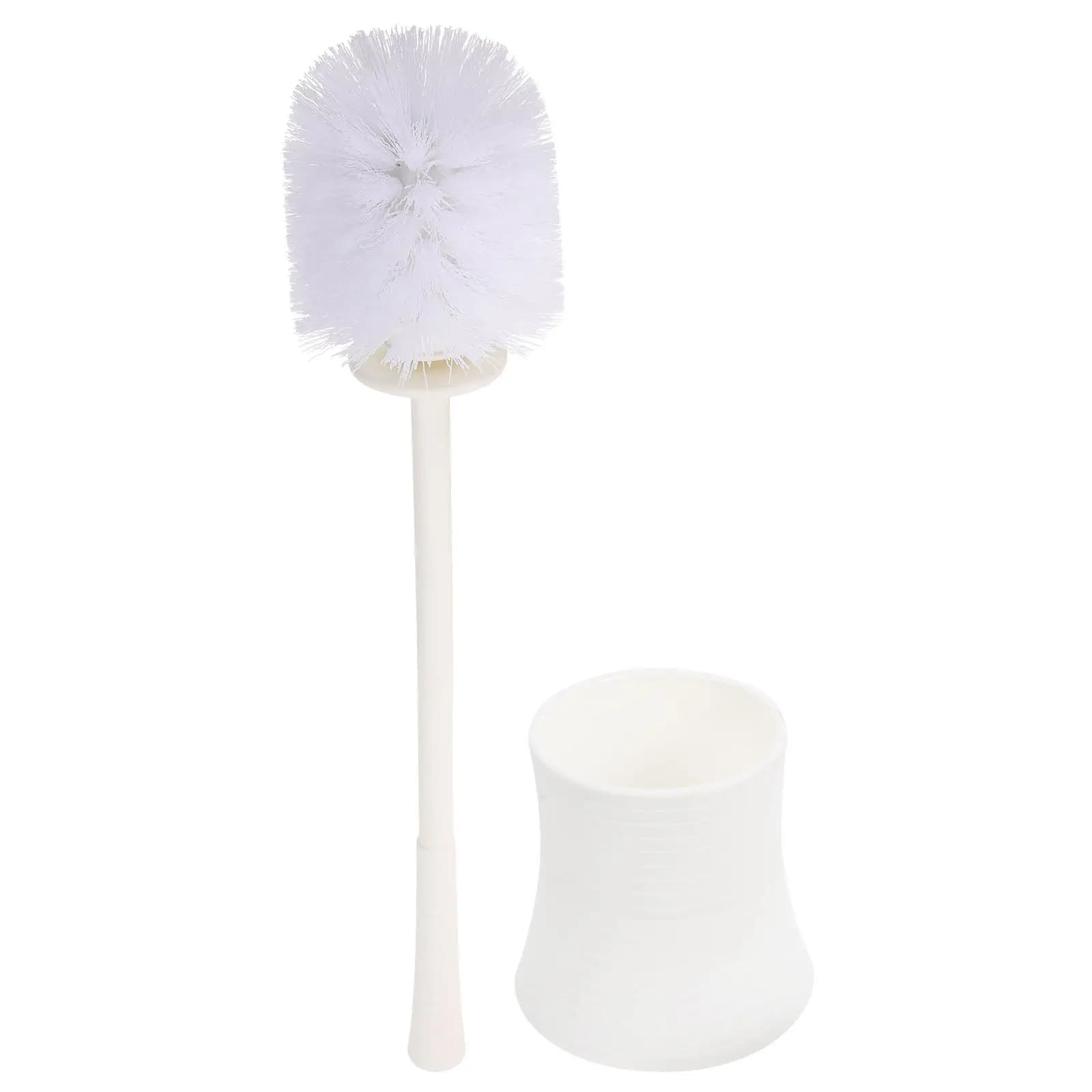 Toilet Brush Set Long Handle with Automatic Open Base Plastic Cleaning Tool for Home Bathroom Hotel Toilet Supplies Wc Cleaning