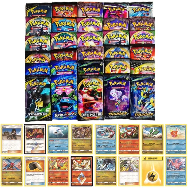 Carte collezionabili Pokemon 40 pezzi Collezione di giochi PTCG inglesi Strange Tree 151 SV4A Regalo per bambini