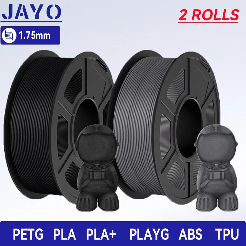 JAYO PLA/PETG/PLA+ /PLA META/SILK/ASB/TPU 1,75 mm 2 rolls 1,1 kg/0,65 kg 3D printer thread for 3D printer