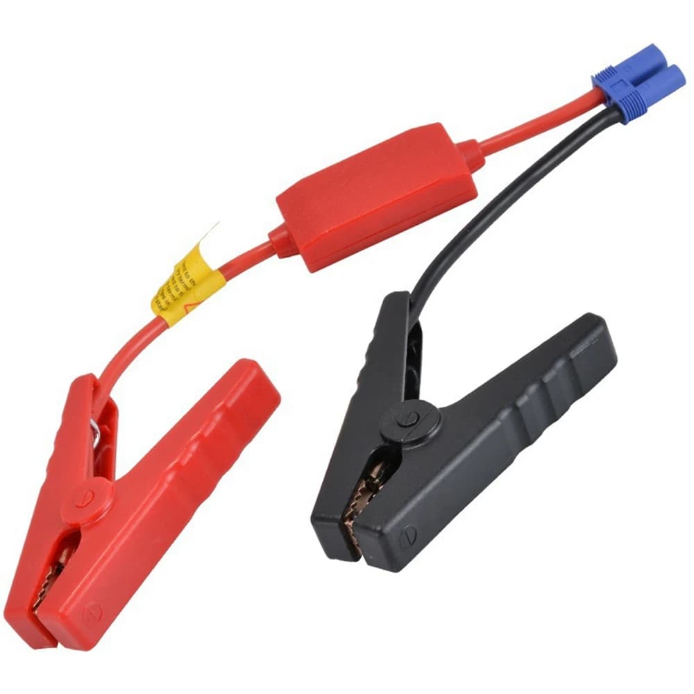 12V Intelligence Clip Car Starter Connettore Ponticello di emergenza Morsetto per cavo Booster Morsetti a coccodrillo Clip per batteria per universale