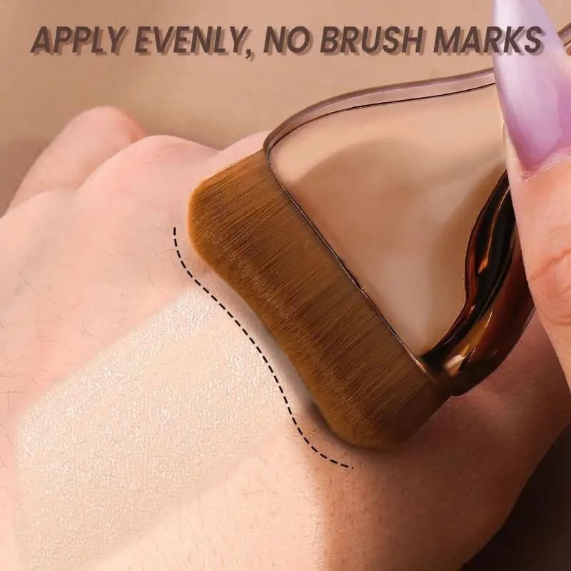 Double Head Makeup Brush Set Soft Fiber Foundation Concealer Brush Beginner Friendly Daily Face Beauty Tool