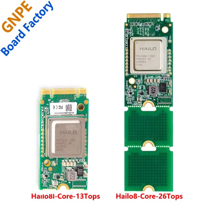 Originale Raspberry PI 5 AI Kit AI Kit Hailo8l 13/26top PCIE M.2 HAT +