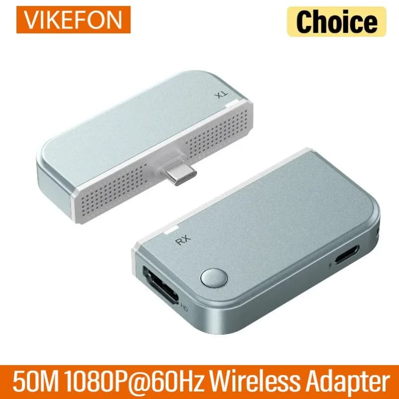 Kit ricevitore trasmettitore video wireless compatibile HDMI 50M Adattatore TV Stick Dongle 1080P per laptop Monitor PC Proiettore