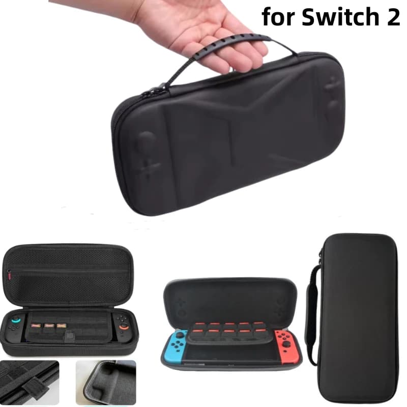 Custodia da viaggio rigida Borse impermeabili per console di gioco Switch 2 Accessori Custodia da viaggio Custodia antiurto a prova di caduta per NS 2