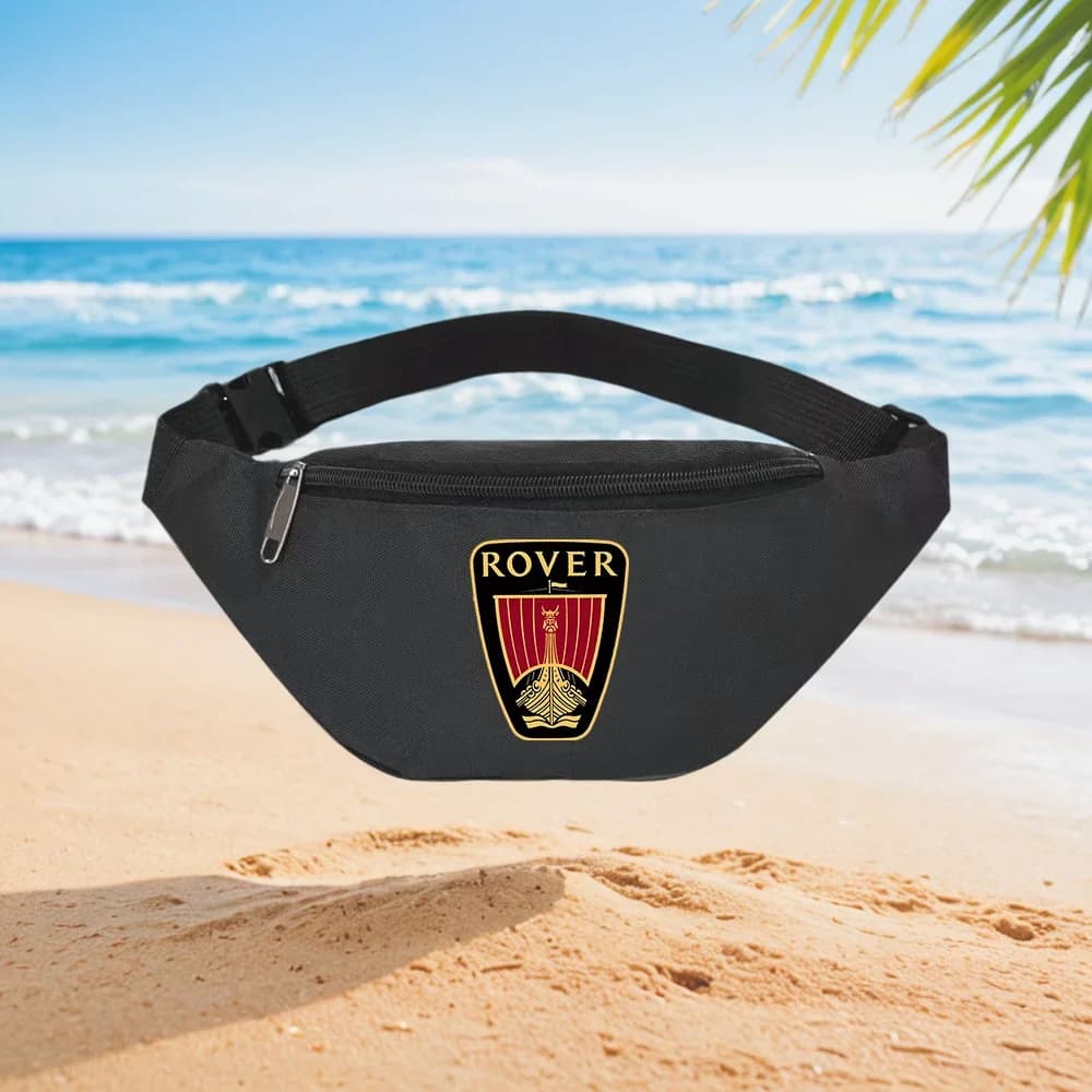 Rover Logo Classic Viking Ship Emblem Design Vita Zaino Borsa a tracolla Borsa da strada Casual Sportiva Alla moda Semplice Unico P