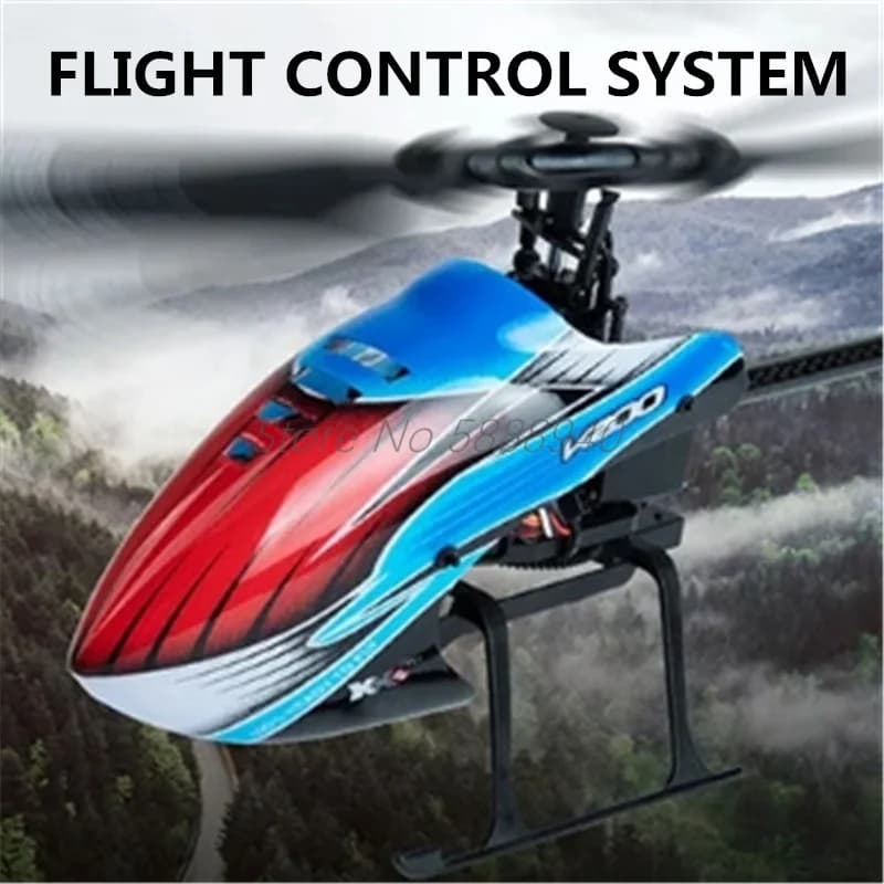 2.4G Aileron Free Design RC Helicopter 6-Axis Gyroscope Optical Flow Localization Flight Control System Radio Control Helicopter