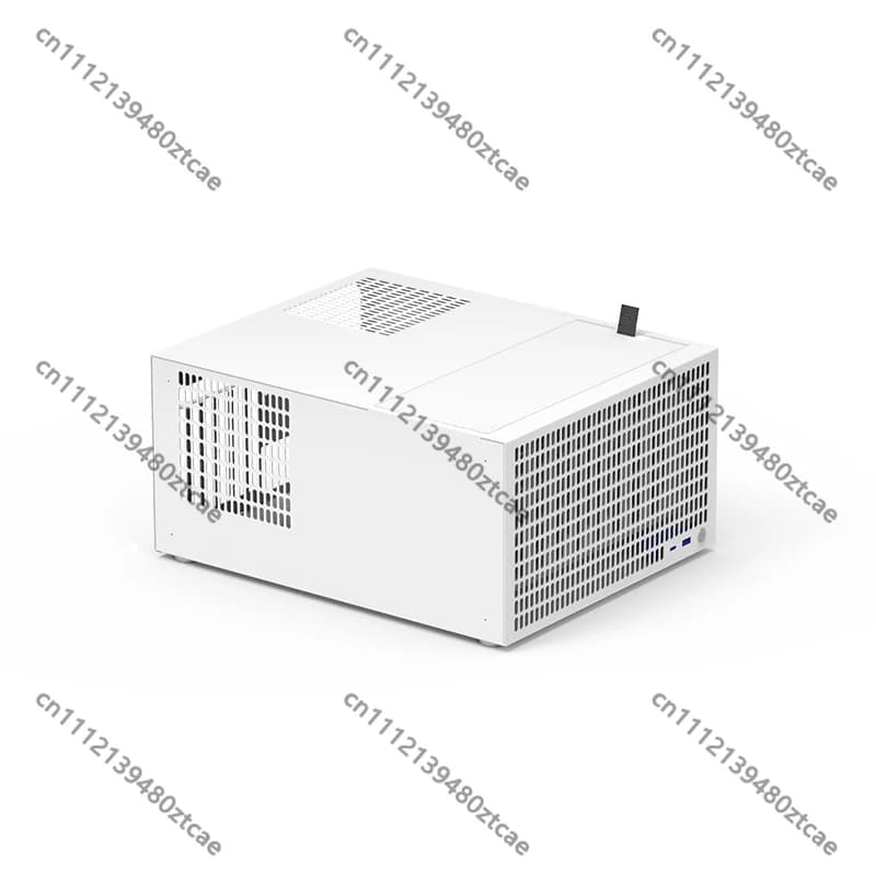 B10 10-Bay NAS Chassis, ATX PSU Support, Full Height PCIe Slot, Industrial Cooling & Silent Operation for AIO Storage Server