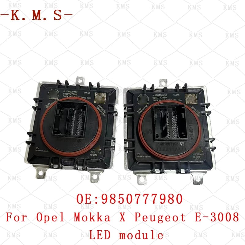 9850777980 For Opel Mokka X Peugeot E-3008 LED Module Headlight Control Module