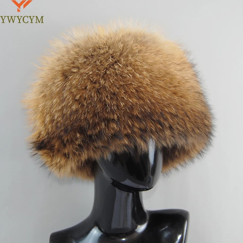 Cappelli invernali per donna Berretti di pelliccia di volpe naturale Cappello bomber di volpe reale Soffice popolare berretto rotondo femminile russo Cappelli di vera pelliccia di moda