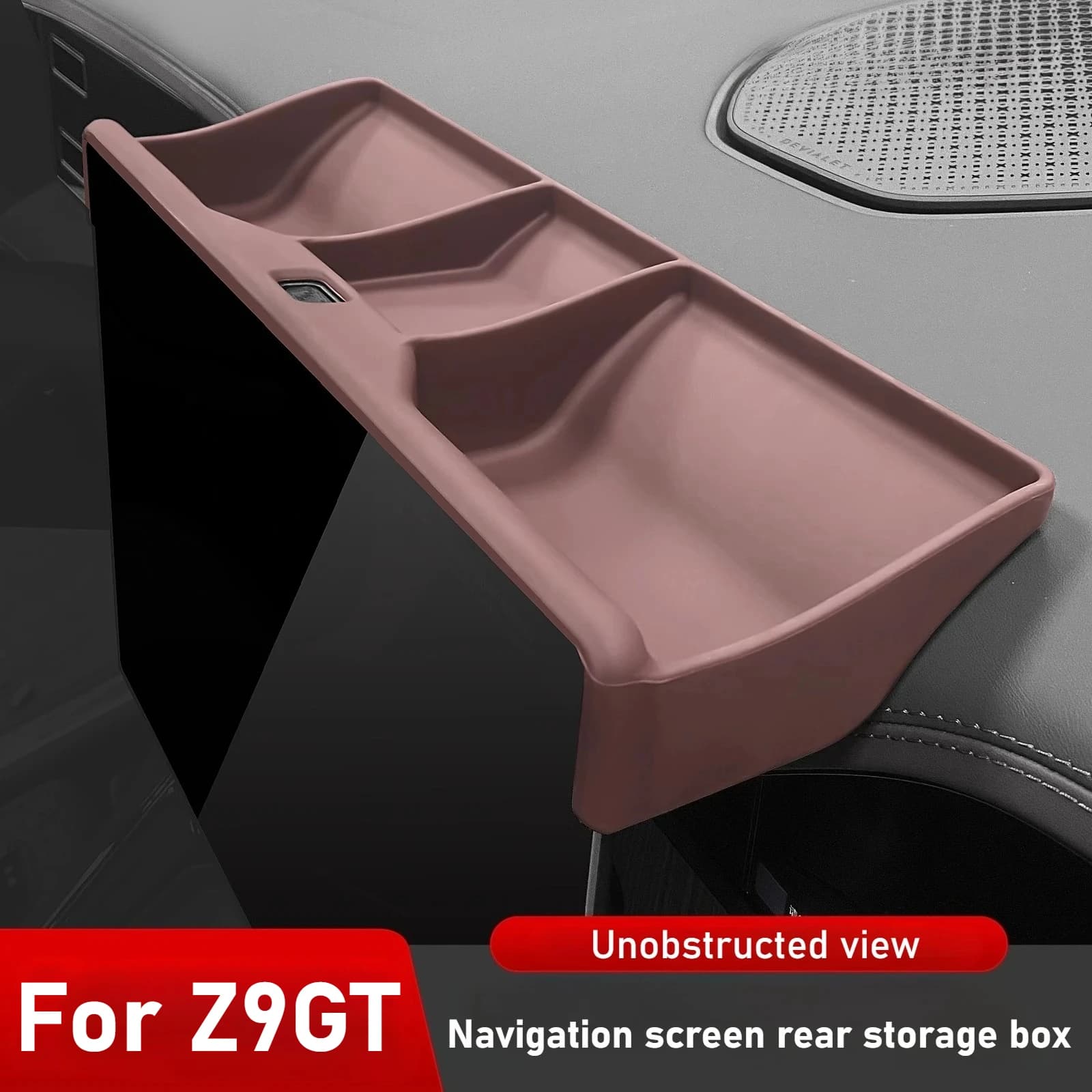 For DENZA Z9gt Rear Screen Storage Box Silicone Mat Interior Changing Accessories