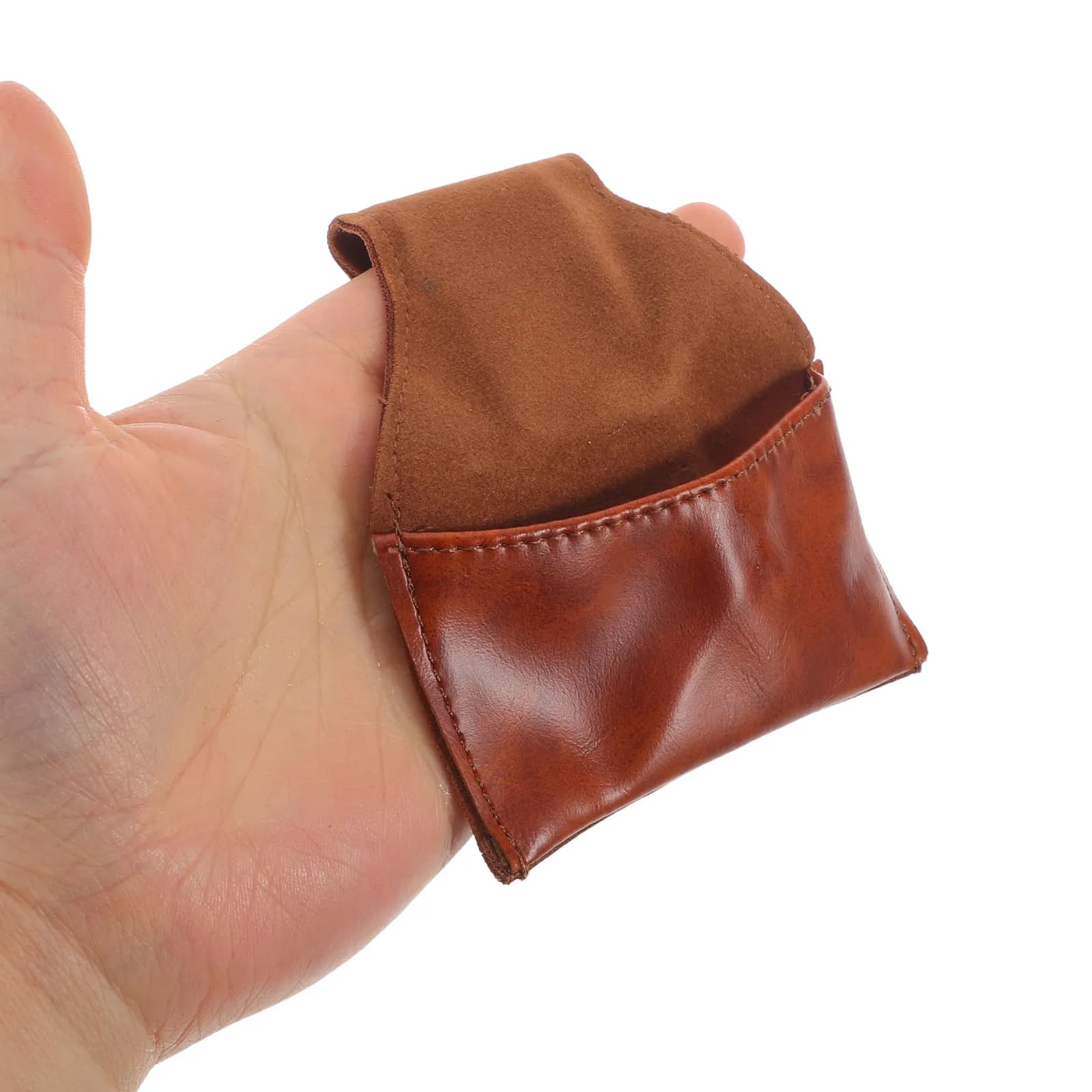 Custodia Portatile in PU per Gessetti da Biliardo, Borsa Tascabile per Gessetti da Snooker per Tavolo da Biliardo, Sacchetto in PU per Gessetti da Snooker