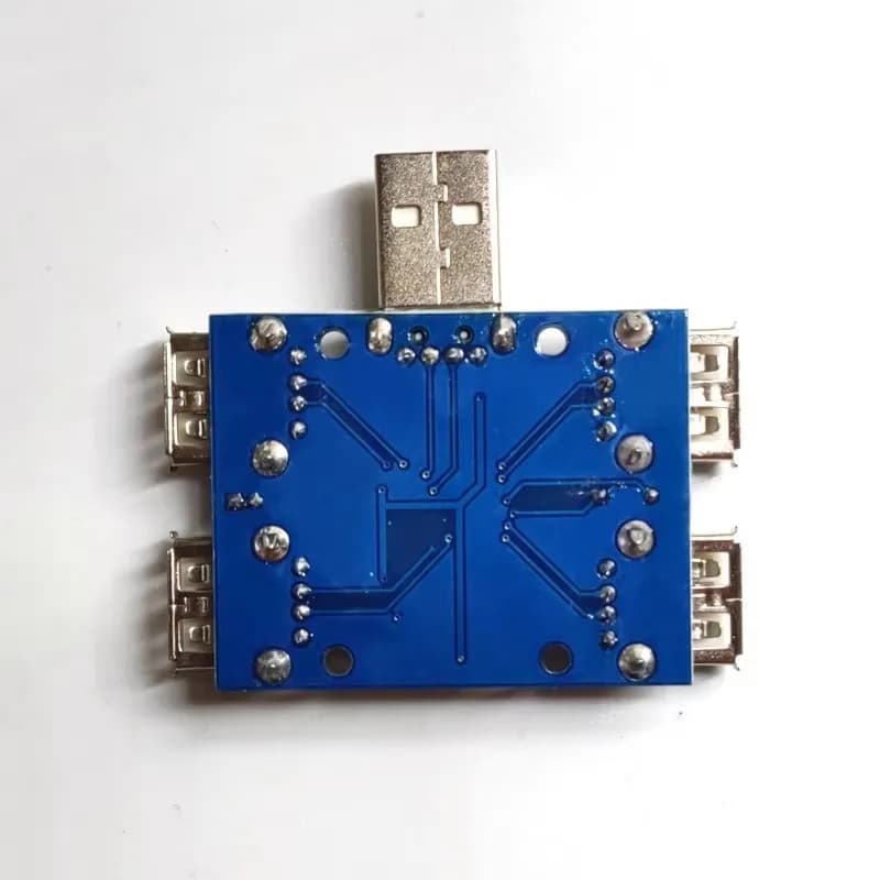 Modulo Hub USB 2.0 GL850G a 4 Porte con Controller per Raspberry Pi, PC, Laptop, Fai-da-Te