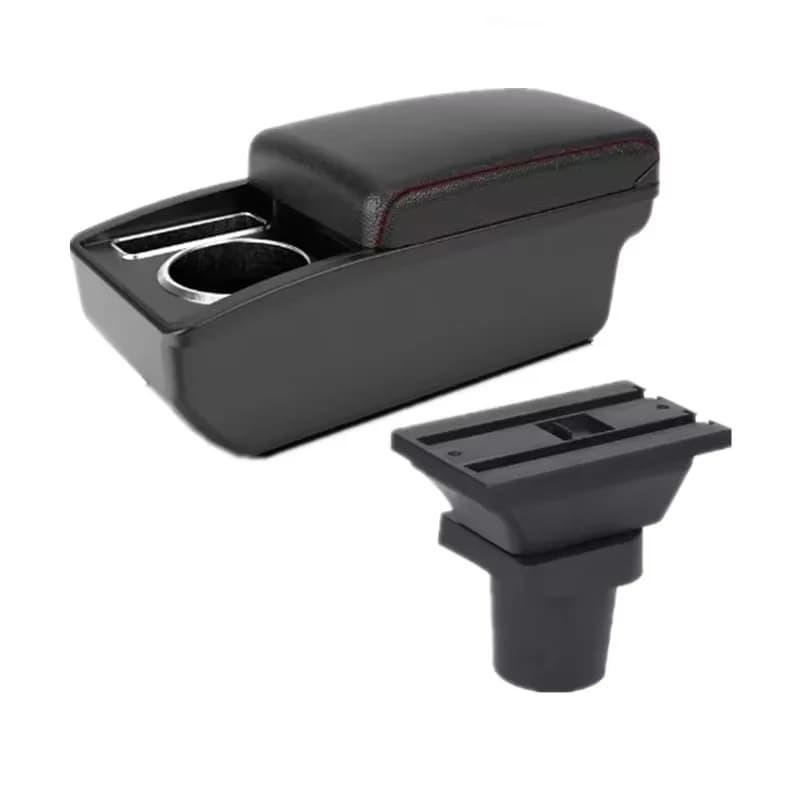 Adatto per braccioli auto, supporto per cellulare con portabicchieri, console centrale, vano portaoggetti, contenitore centrale per riporre oggetti.