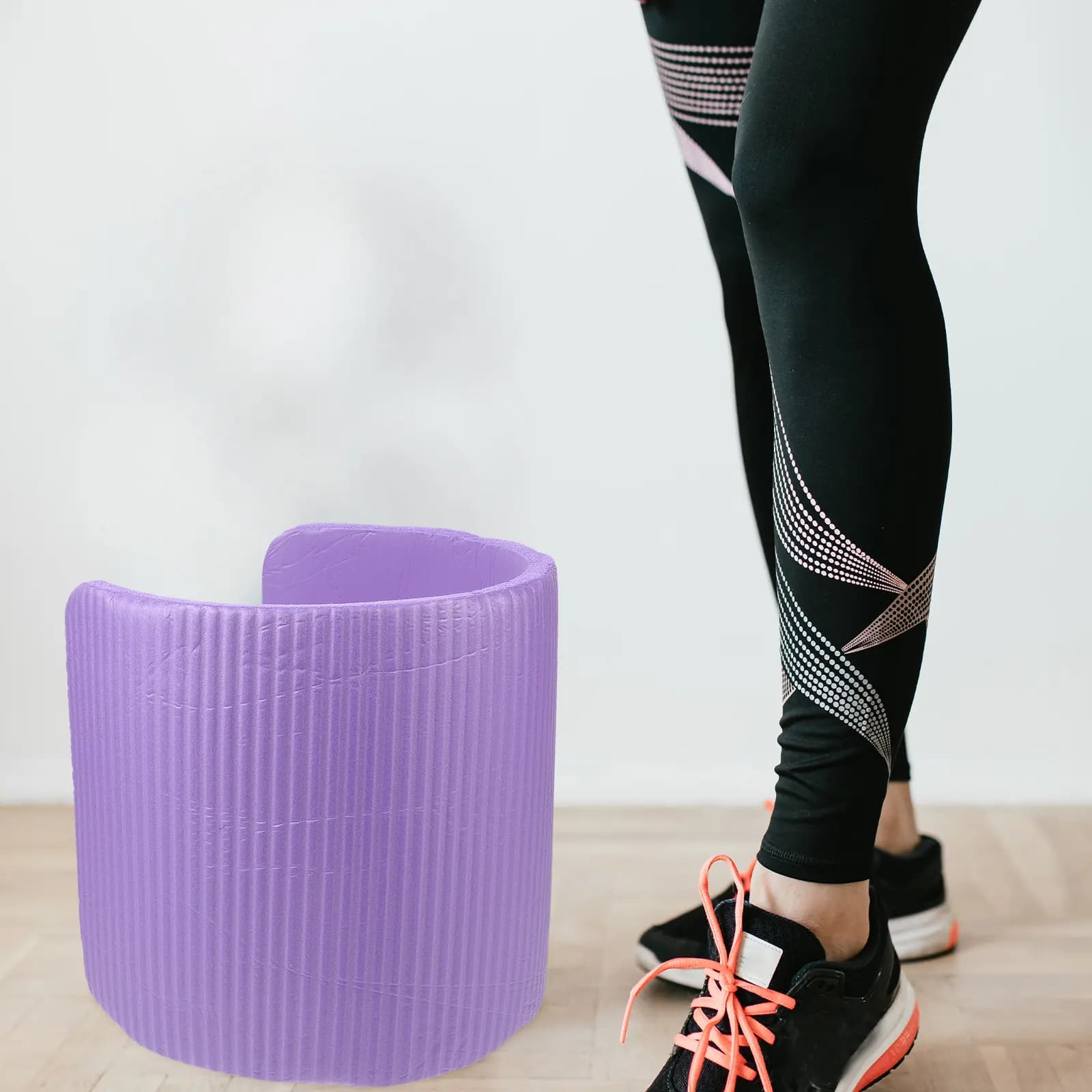 Thick Yoga Knee Protective Cushion Rubber Guard Pad Non-Slip Kneeling Mat Sports Fitness Yoga Support Protector