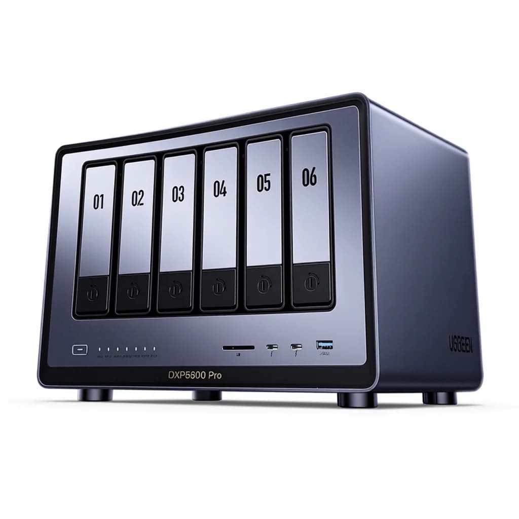 Green Union Private Cloud DXP6800 Pro 6-Disk NAS Network Storage Personal Hard Disk Home Server