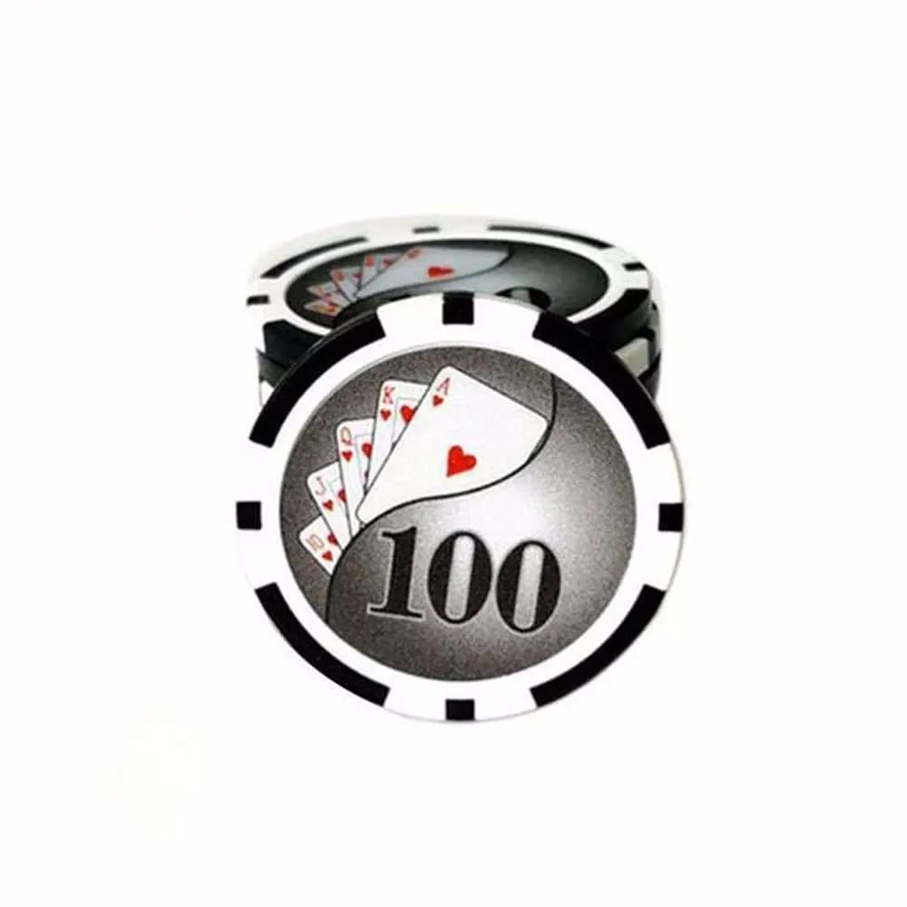 Clip Magnetico per Segnalazione Palline da Golf, Accessori e Attrezzatura da Golf, Marcatore Standard per Cappello da Golf, Clip per Cappello da Golf con Numeri Poker