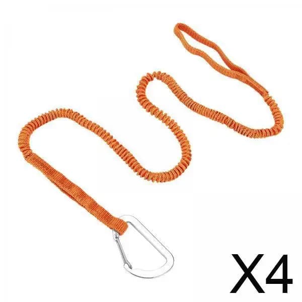Guinzaglio per pagaia per kayak in nylon Supporto regolabile Corda elastica per accessori per la nautica Uso marino