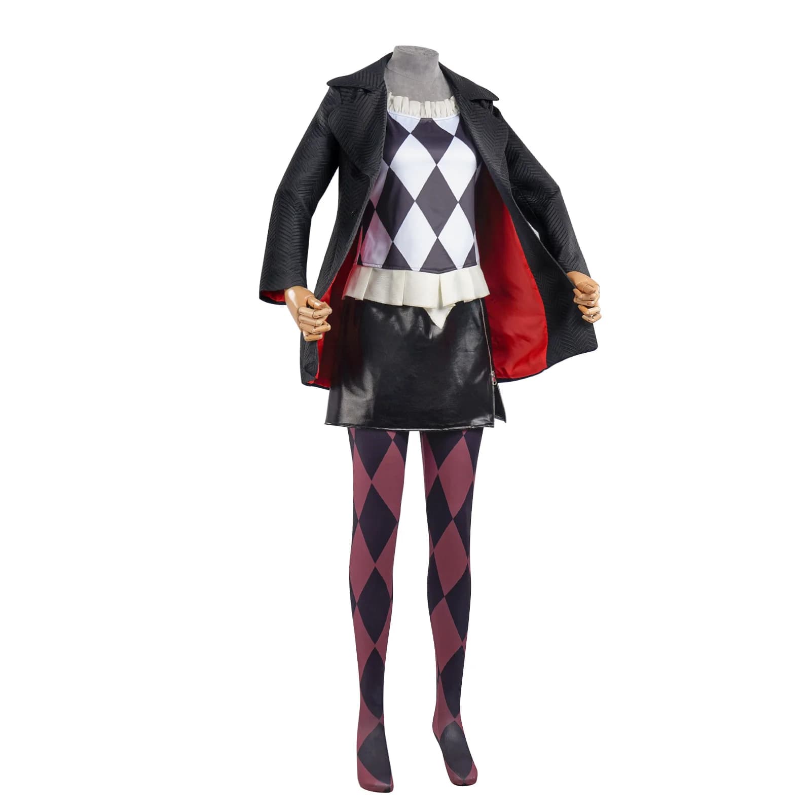 Costume cosplay Joker 2 Costume da spettacolo cosplay di Gaga