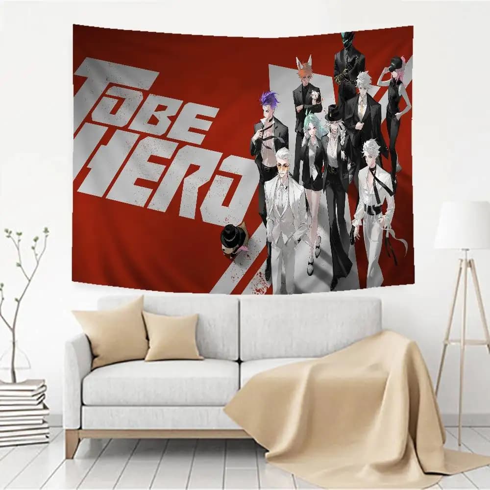 To Be Hero X Anime DIY Wall Tapestry Art Science Fiction Room Home Decor Wall Art Decor