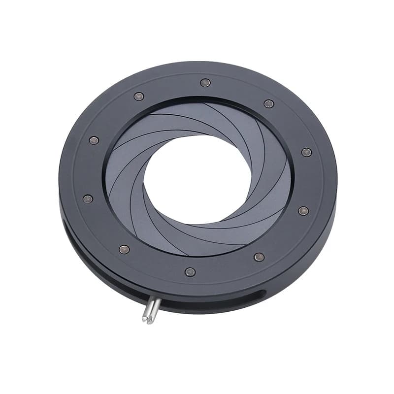 Modulo di Controllo dell'Iride Manuale Regolabile 1-29mm ad Alta Precisione per Fotocamere Digitali, Laser e Microscopi