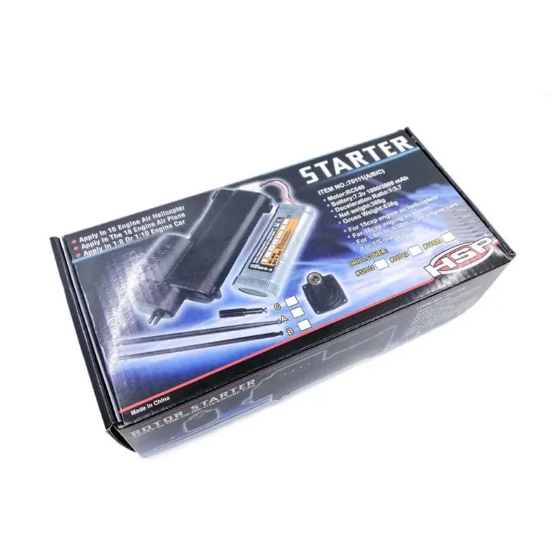 70111 Avviamento elettrico portatile per auto RC Accessori HSP Vertex 16 18 21 28 Parti di aggiornamento del motore Nitro