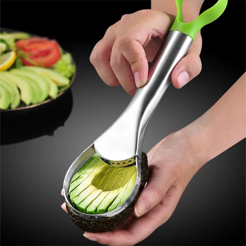 Avocado knife, Kitchen tool for cutting fruit, Stainless Steel Home Gadget, Fruit Slicing Tool