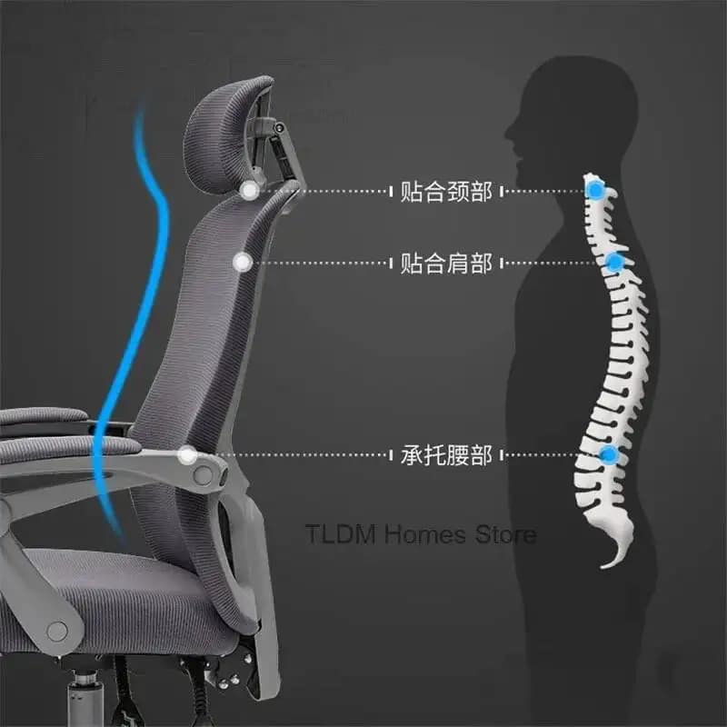 Sedia da Gaming Moderna, Sedia da Ufficio, Sedia per Studenti, Sedia Ergonomica Reclinabile per Casa e Ufficio, Sedia da Scrivania