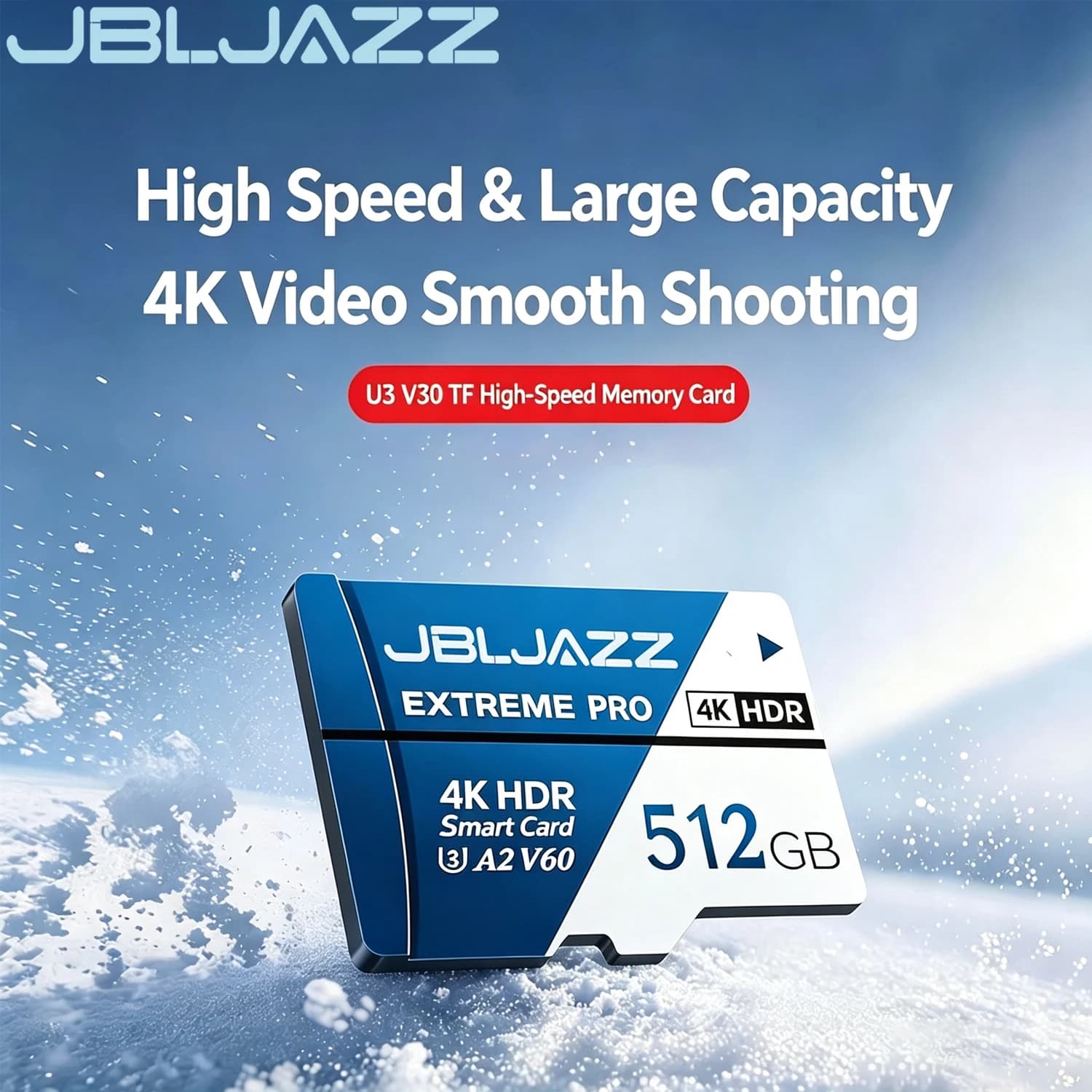 Scheda Micro SD ad alta velocità, Cartao De Memoria U3 V60, Mini SD Card 512GB 256GB 128GB, Scheda di memoria TF per telefono, Nintendo Switch