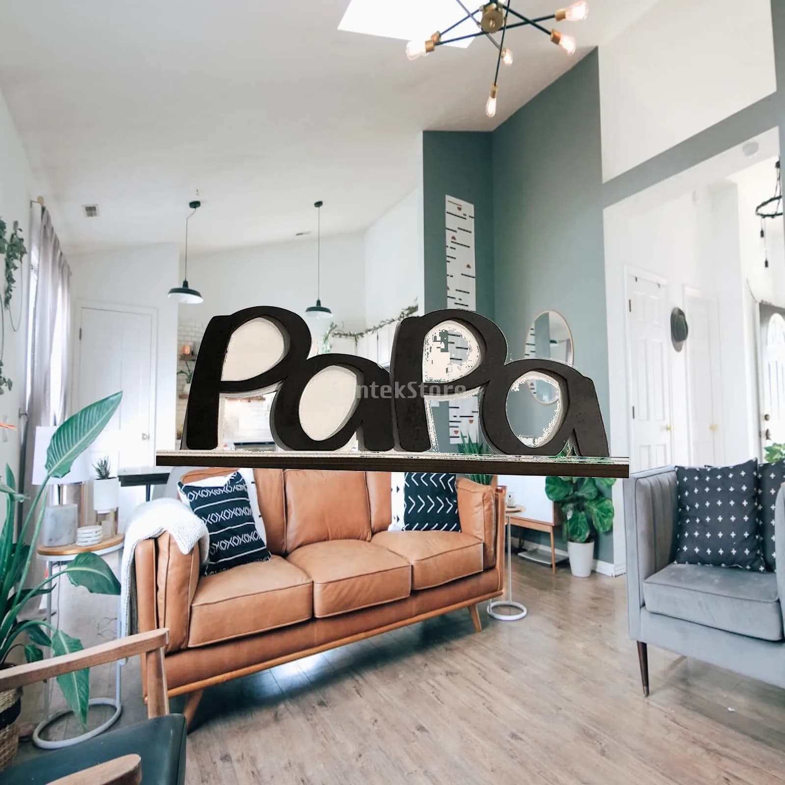 Creative Dad/Papa Picture Frame Photo Clip Living Room Tabletop Ornament