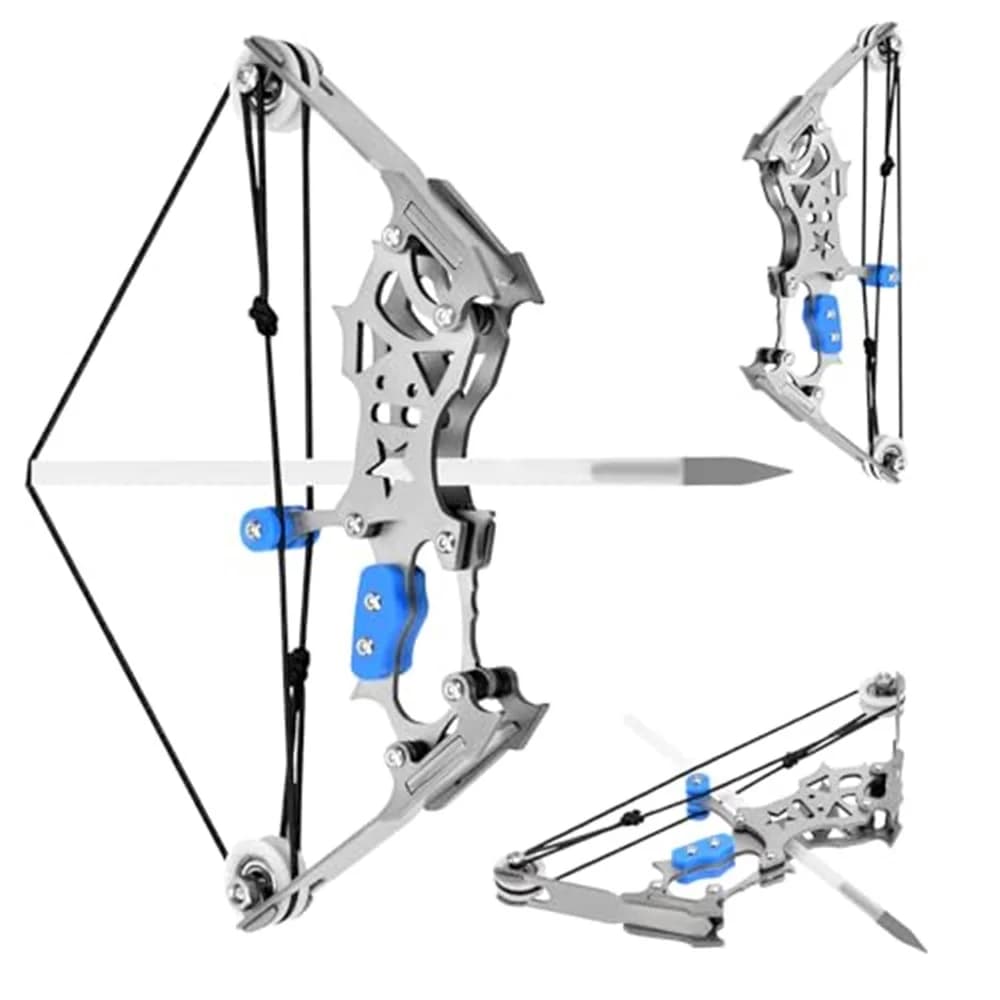 Set arco e frecce da 5,9"/7,5"/composto, set arco per tiro con l'arco, gadget fantastici, RH/LH, per tiro al bersaglio, giochi divertenti per sport all'aria aperta