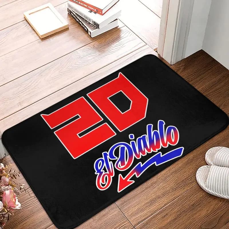 Fabio Quartararo floor mat for entrance door anti-slip tampon for outdoor kitchen balcony carpet entry