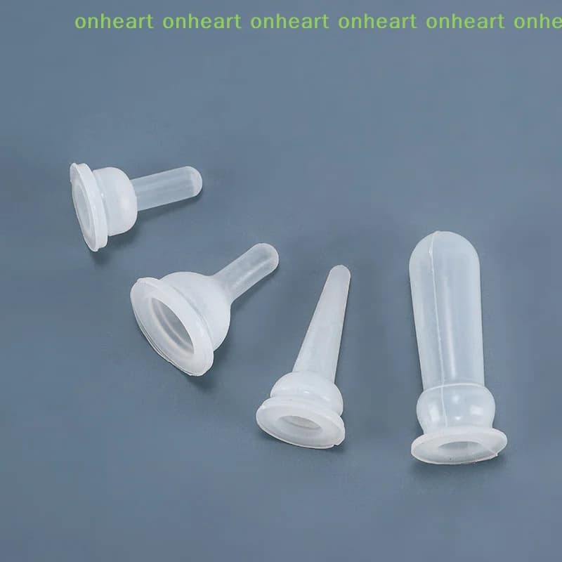 [C]10 Pcs Universal Pet Feeding Nipple Mini Cat Silicone Feeding Pacifier for newborn Kittens Puppies Rabbits Small Animals