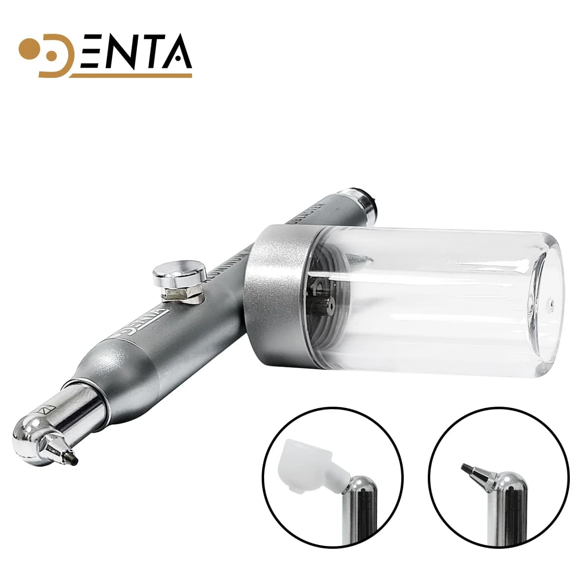 Dental Aluminium oxide Sanding Gun Micro Blaster Polisher 2/4 Holes Interface Microetcher Sandblasting Machine Tooth Whitening Tools