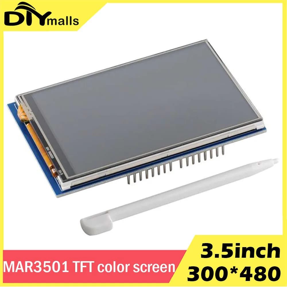 3.5 inch touch screen display 480x320 TFT 3.5" LCD module for Raspberry Pi for Arduino Mega2560 ESP32 MAR3501