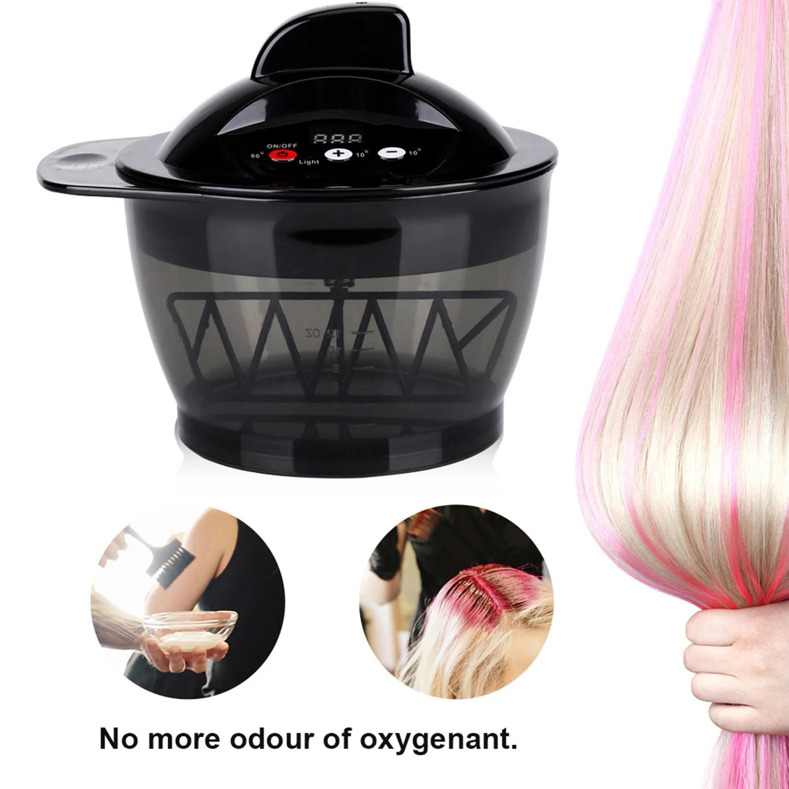 Professionale Colore dei capelli Cera Tintura Capelli Colorazione dei capelli elettrica Miscelatore automatico Capelli Ciotola per miscelazione dei colori Dispositivo per strumenti per parrucchieri