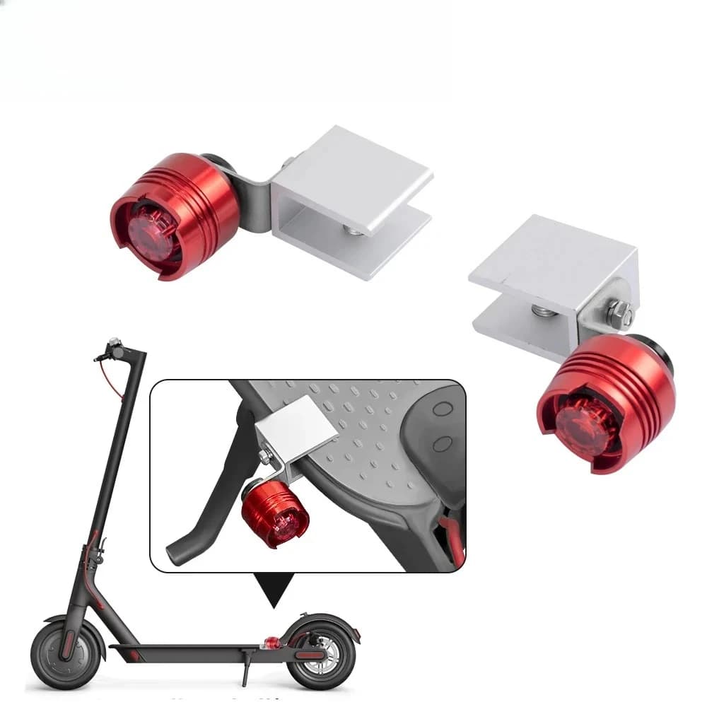 Luce per scooter elettrico LED Flash Fanale posteriore impermeabile per Xiaomi M365 Pro 1S Pro2 per Mi3 Spie di sicurezza per guida notturna