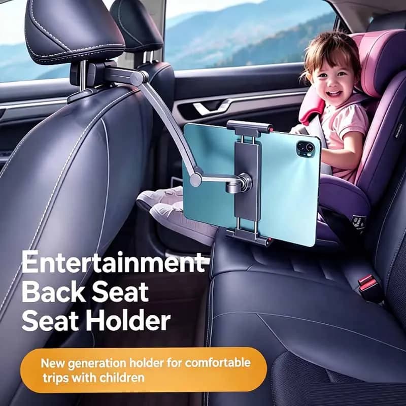 Car Tablet Holder Support Headrest Tablet Mount Compatible With Devices For IPad Air Mini, Other 4.7-12.9" Cell