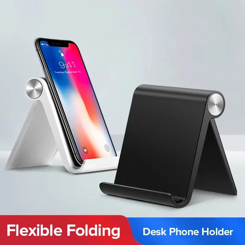 Supporto Universale Pieghevole per Telefono da Scrivania, Portatile e Regolabile, Compatibile con la Maggior Parte dei Telefoni Cellulari e Tablet