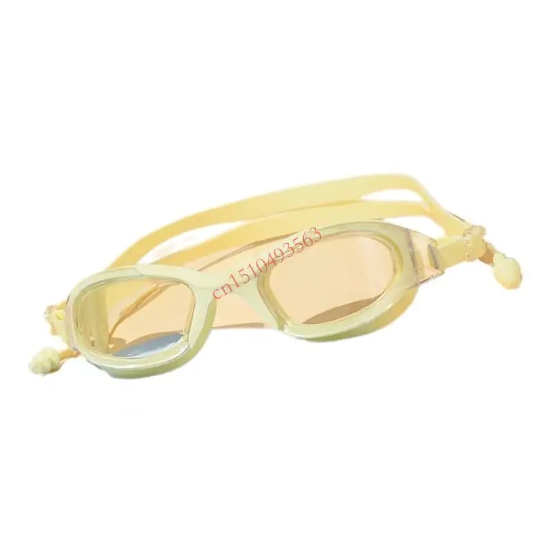 Adult swimming glasses Seamless swimming glasses Swimwear with ear plugs 448C