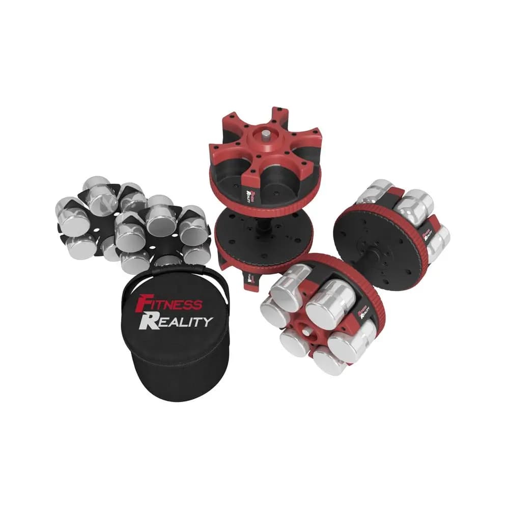Manubri da 475 kg (1045 libbre), incrementi da 1,36 kg (3 libbre), OPZIONI: Coppia singola di manubri o Kettlebell regolabili