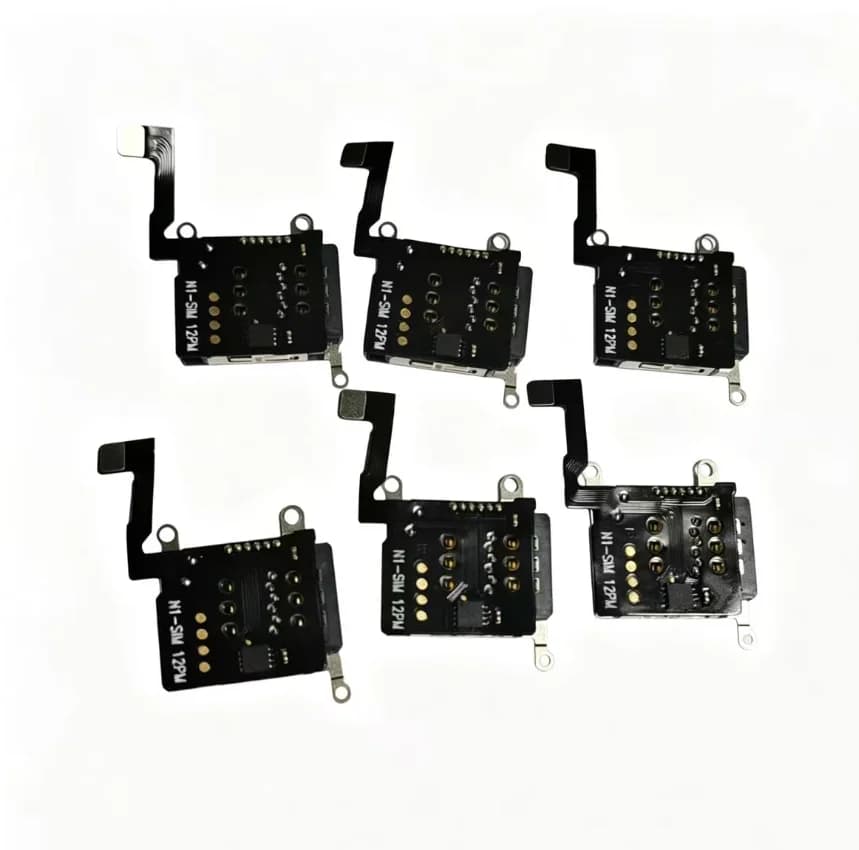 2026 New WELLSIM MEP Slot Card Flex Adapter For IP 12/12 Pro/13/14/14 Plus/15/15 Plus/16/16 Plus/17