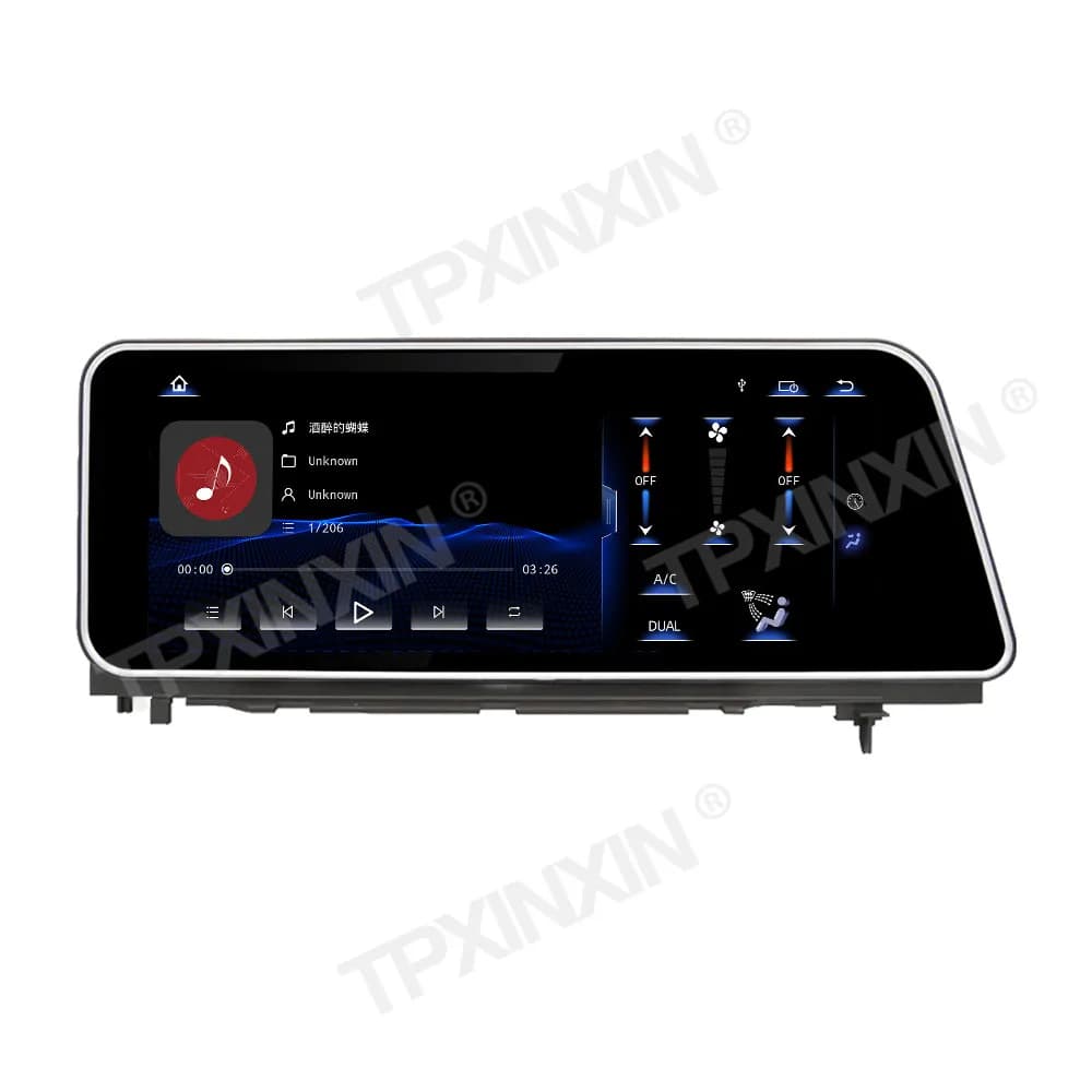 Autoradio schermo Linux per Lexus RX RX200T RX350 RX450H 2016 2017 2018 unità Wireless Carplay HD Touch Screen accessori per auto