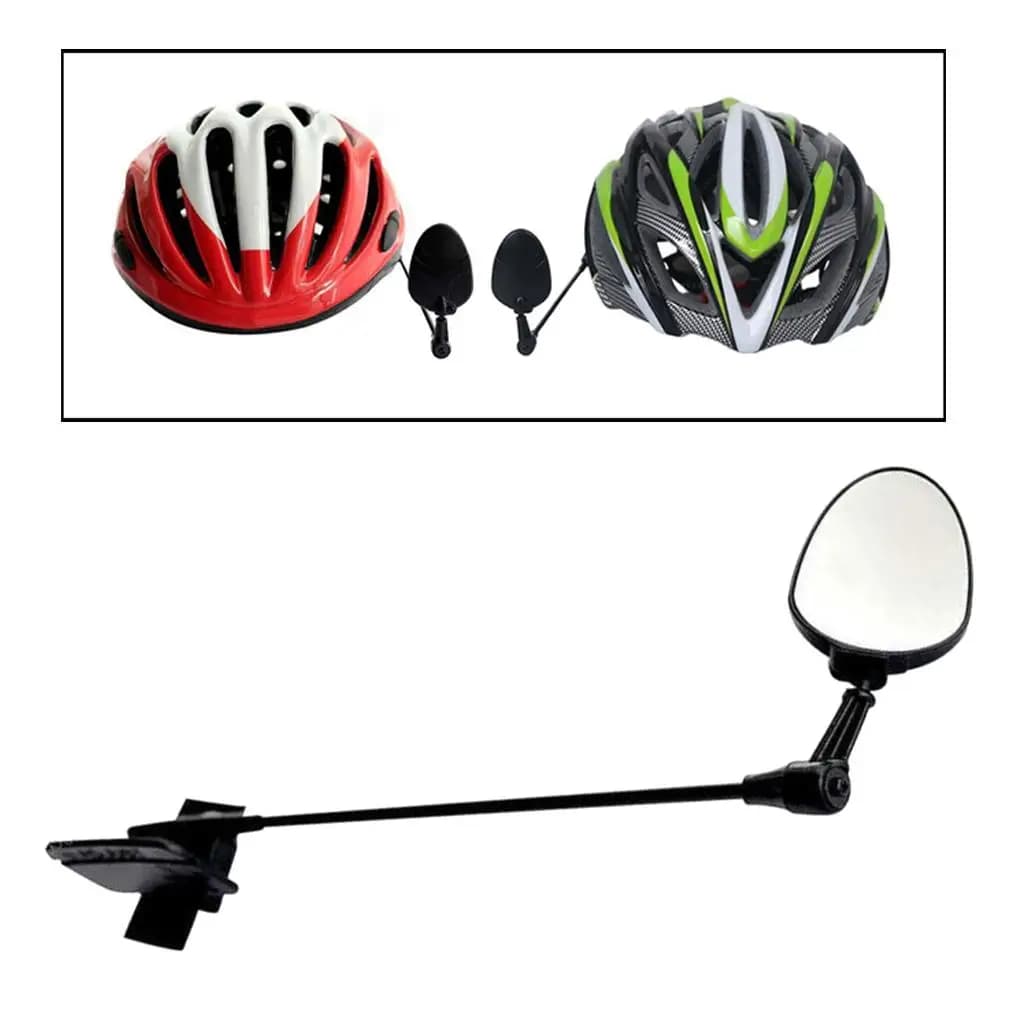 Durable Bike Helmet 60 ° Rear Gear Accessories for Bike Slides
