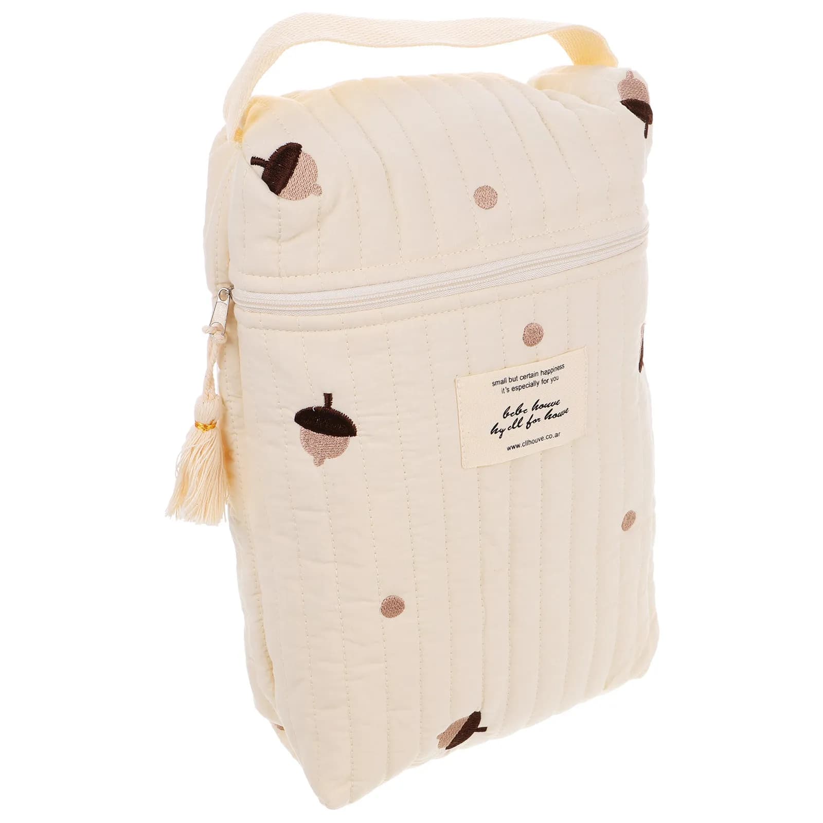Borsa porta pannolini organizer multifunzione per articoli essenziali per neonati, custodia portatile per salviette, borsa da viaggio per pannolini, per passeggino da esterno