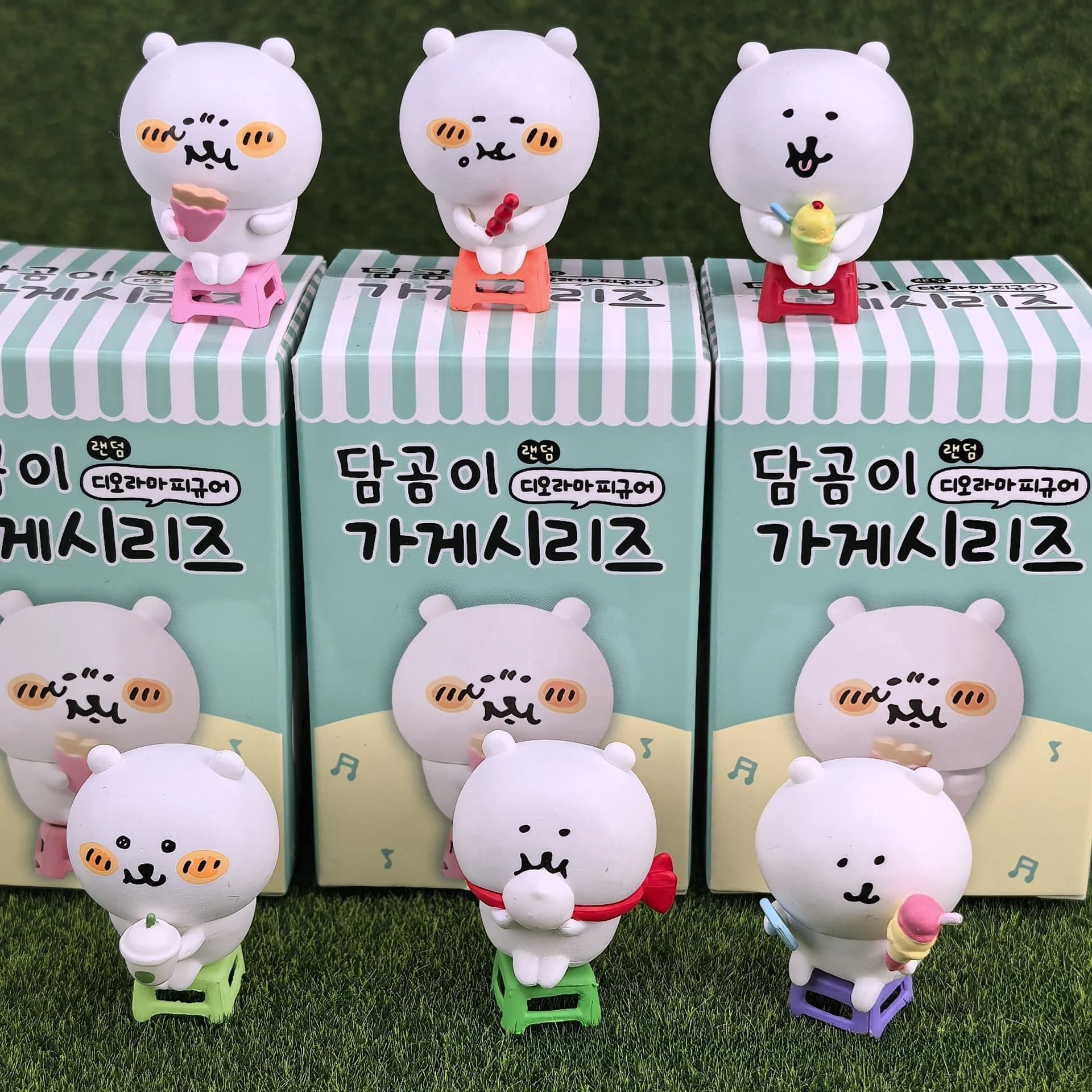 Set di 6 statuette da collezione Kawaii Orso di Nagano a tema gastronomico per i fan