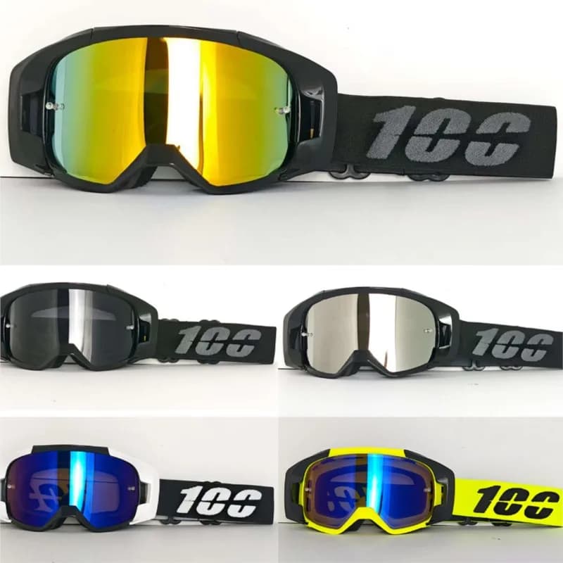 Nuovi Occhiali da Moto Antivento Antipolvere Antisabbia con Lenti HD, Occhiali da Sci per Sport Invernali e Ciclismo