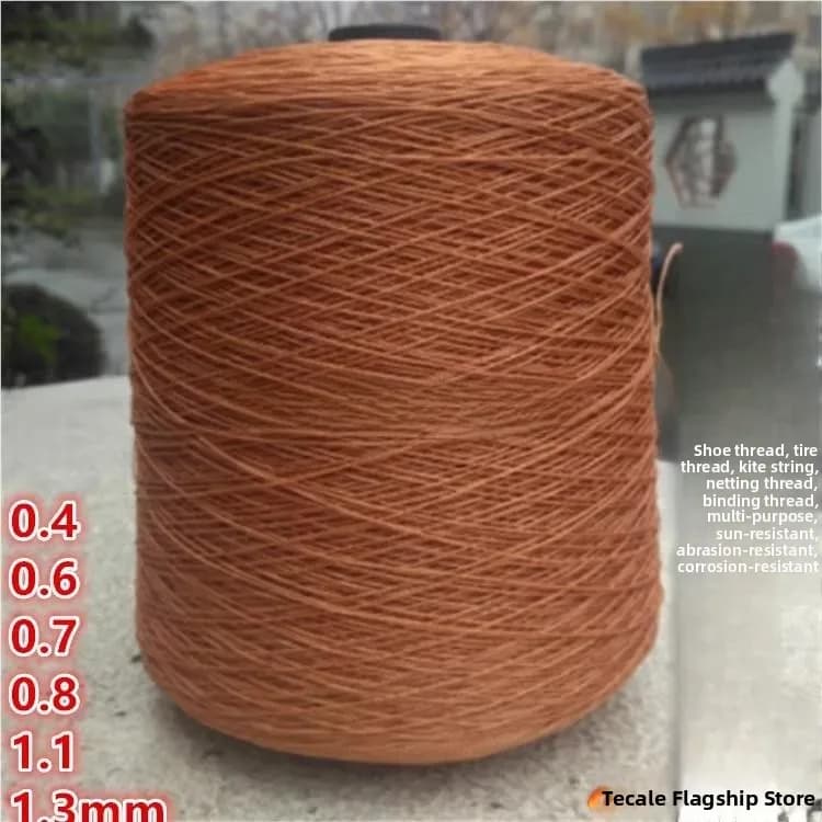 Corda in nylon per pneumatici, lacci per scarpe, resistente all'usura, in tendine di toro, per reti da pesca, corda per tessitura, filo per la creazione di reti, materiale per cucito fai da te