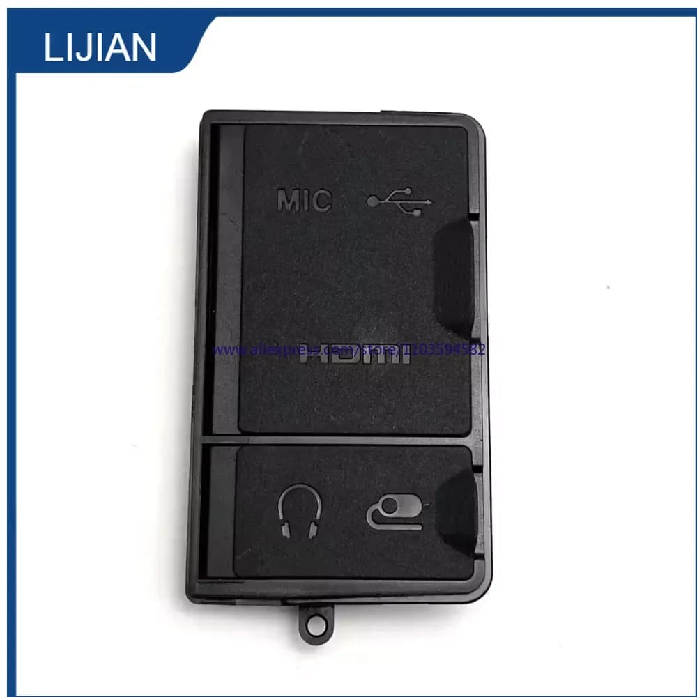 Nuova porta del coperchio in gomma USB copertura dell'interfaccia del cappuccio del microfono compatibile con HDMI per la parte di riparazione della fotocamera Nikon D7500