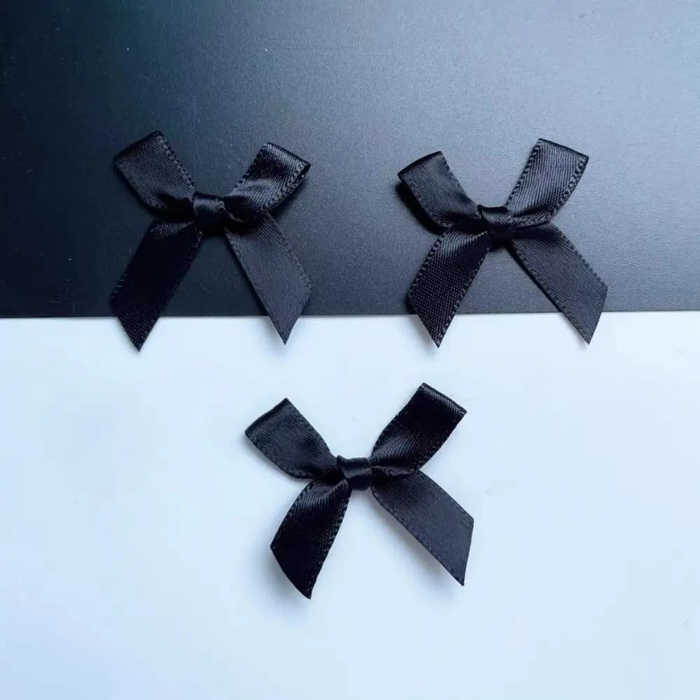 10pcs Accessories Bowknot Cotton Hair Pins Tiny DIY Wig Clips Mini Cute Mini Hair Clip Gift