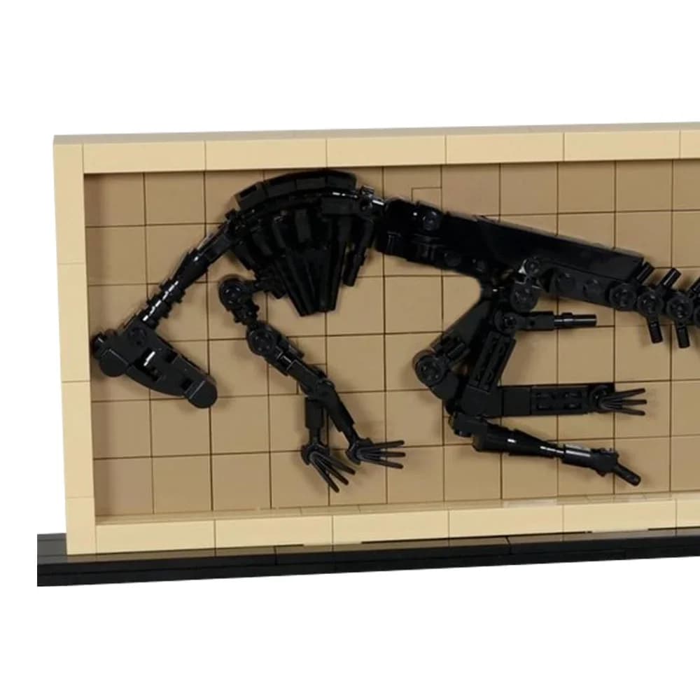 Gobricks MOC-209384 Hadrosaur Fossil Building Blocks Mattoni Giocattoli Regalo